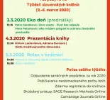 týždeň slovenských knižníc 2020