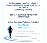 Cesta k zlepšeniu pohybovej gramotnosti