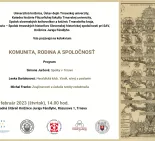 Komunita, rodina a spoločnosť