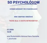 Na slovíčko so psychológom 