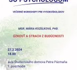 Na slovíčko so psychológom