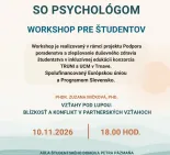 Na slovíčko so psychológom 