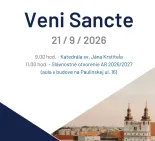 Veni Sancte 2026