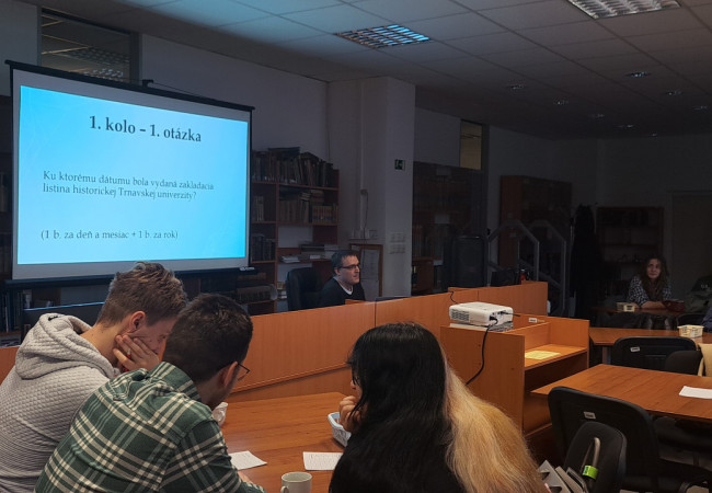 Kvíz - pre študentov a doktorandov 