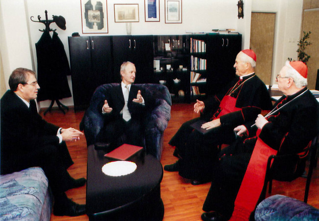 kardinál jozef tomko, trnavská univerzita 2004, ján chryzostom korec