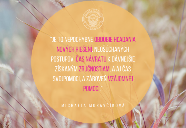 citát Michaela Moravčíková