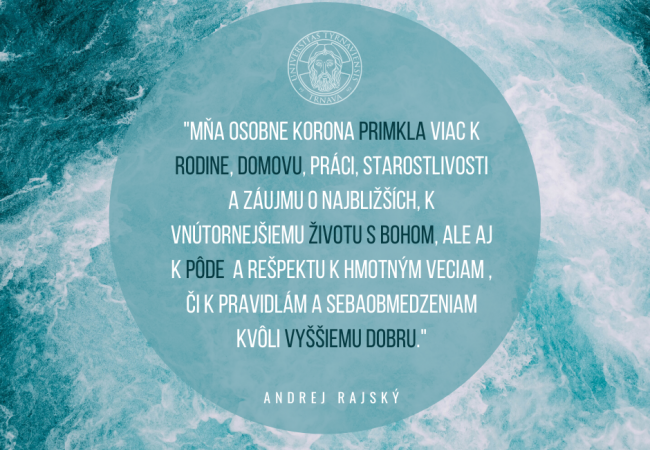 citát Andrej Rajský