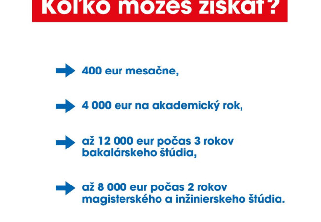 Študujem doma na Trnavskej univerzite a Slovensko ma odmení