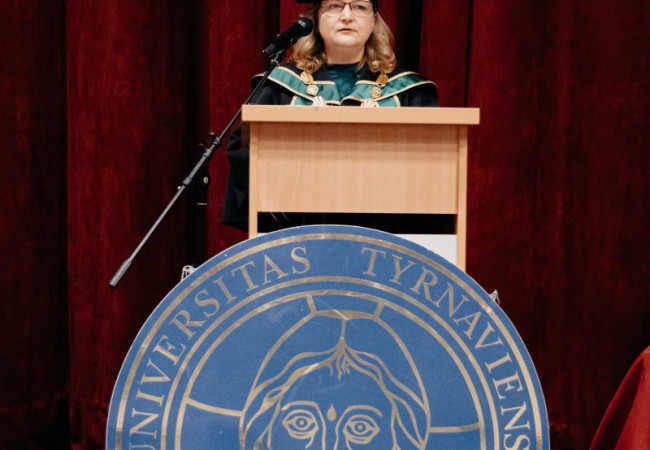 Viera Peterková, inaugurácia, december 2023, pedagogická fakulta trnavskej univerzity