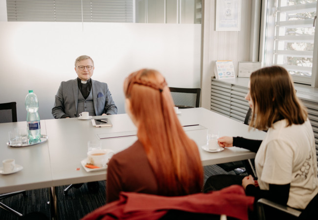 káva s rektorom, miloš lichner