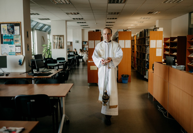 trojkráľové požehnanie rektorátu