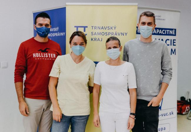očkovanie na Trnavskej univerzite (foto Barbora Likavská)