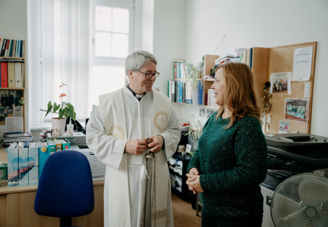 Požehnanie priestorov Fakulty zdravotníctva