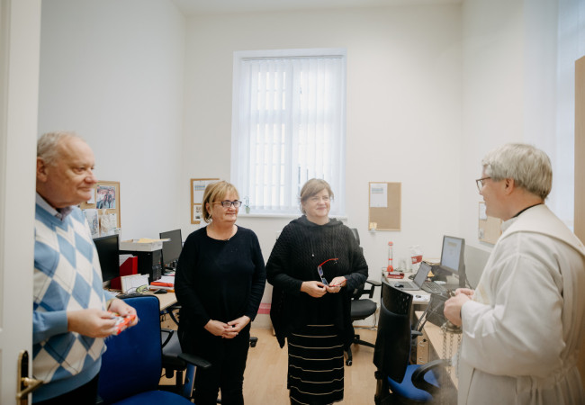 Požehnanie priestorov Fakulty zdravotníctva