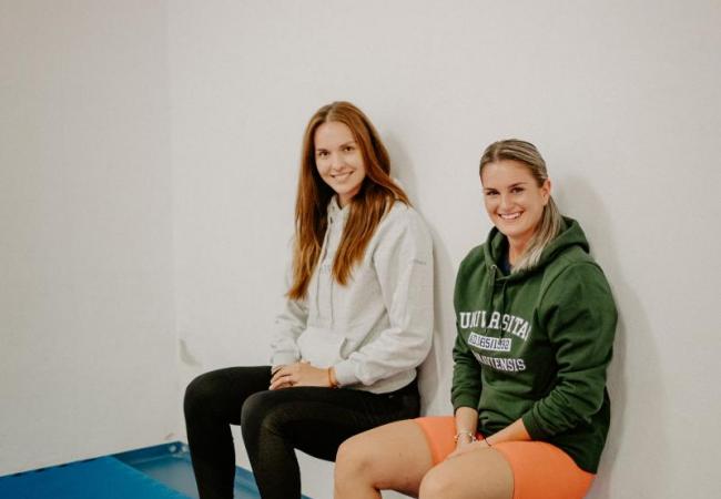 dominika glozneková a tereza šimončičová (foto barbora likavská)