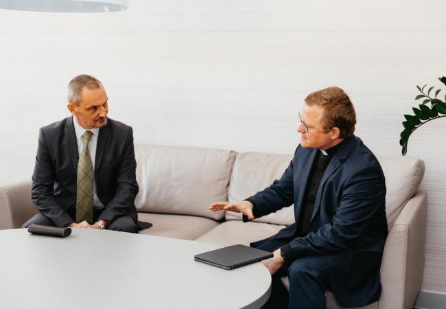 návšteva veľvyslanca Slovinska na Trnavskej univerzite