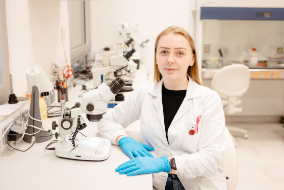 Hockicková Patrícia, laboratórne a vyšetrovacie metódy, Trnavská univerzita, foto Barbora Likavská