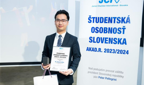Ivan Vu Nhu, Študentská osobnosť Slovenska