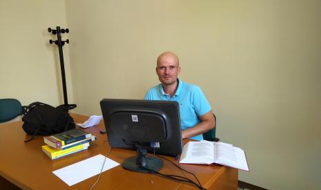 Adrián Jalč na University of Calabria