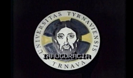 Inaugurácia Trnavskej univerzity 8. novembra 1992