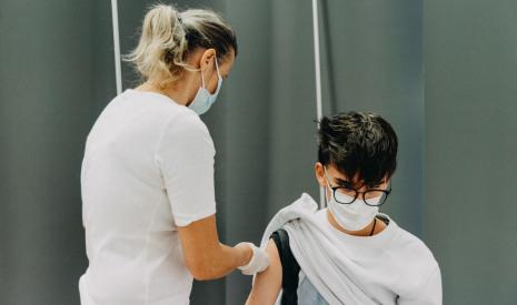 očkovanie na Trnavskej univerzite (foto Barbora Likavská)