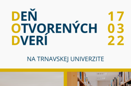 Deň otvorených dverí na Trnavskej univerzite