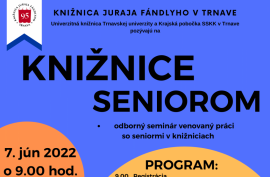 Knižnice seniorom