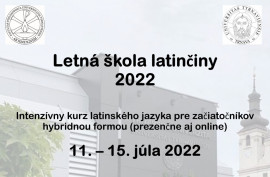 Letná škola latinčiny 2022