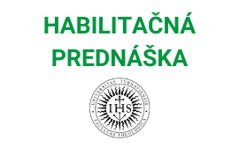 Habilitačná prednáška