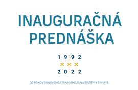 inauguračná prednáška