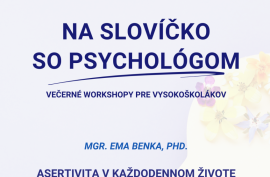 Na slovíčko so psychológom