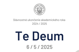 Slávnostné ukončenie akademického roka spojené s ďakovnou bohoslužbou