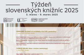 Týždeň slovenských knižníc 2025