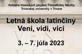 Letná škola latinčiny 2023