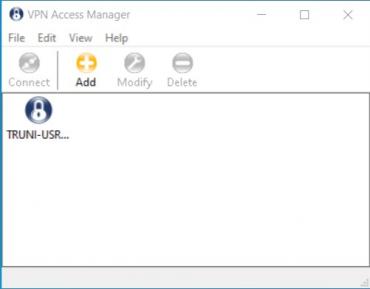 VPN pripojenia truni