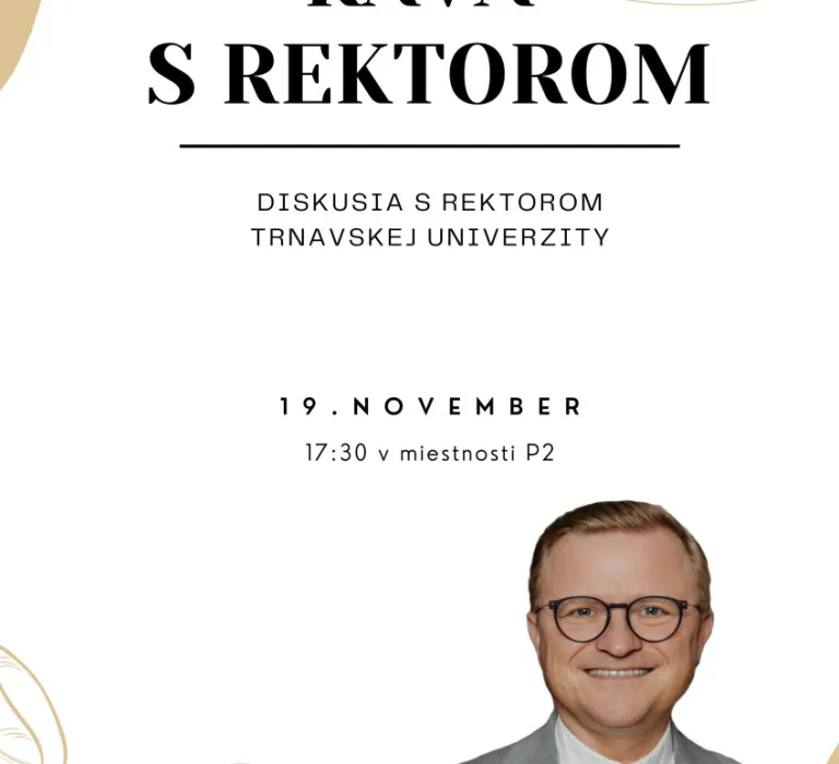 Káva s rektorom