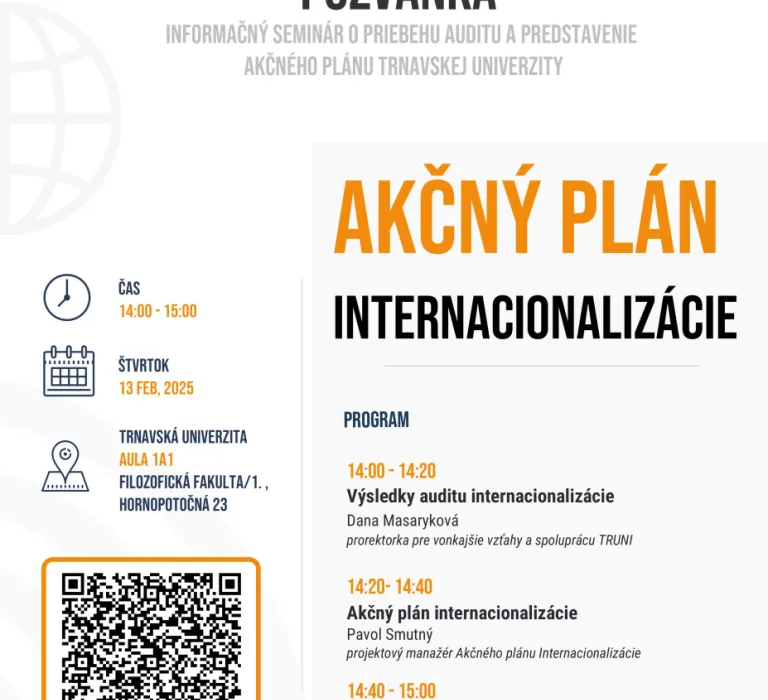 Akčný plán internacionalizácie