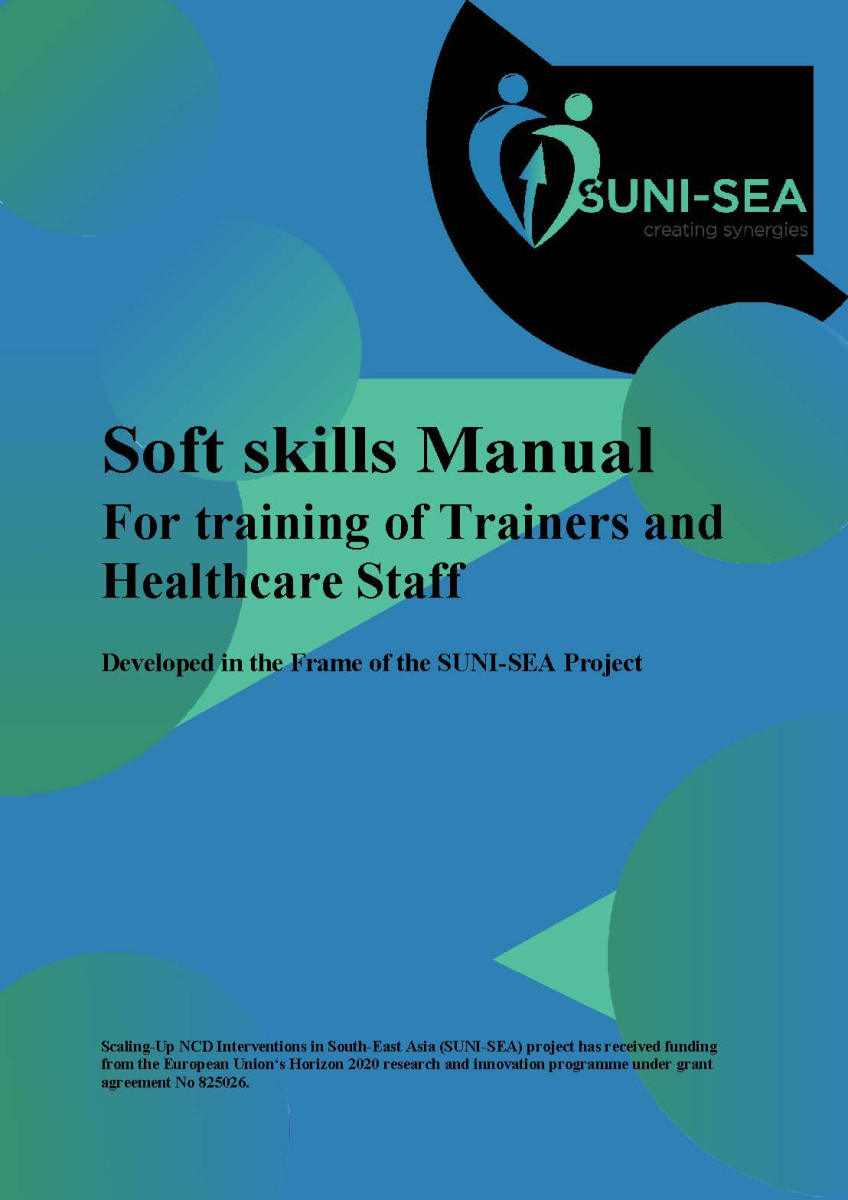 Soft skills Manual for training of Trainers and Healthcare Staff