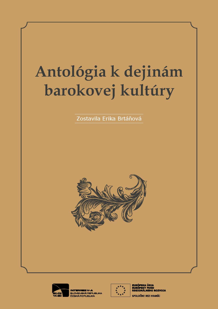 Antológia k dejinám barokovej kultúry