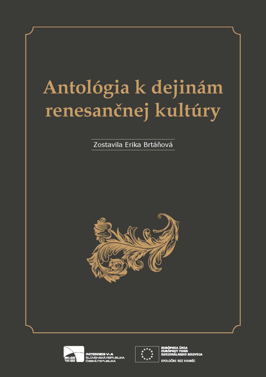 Antológia k dejinám renesančej kultúry