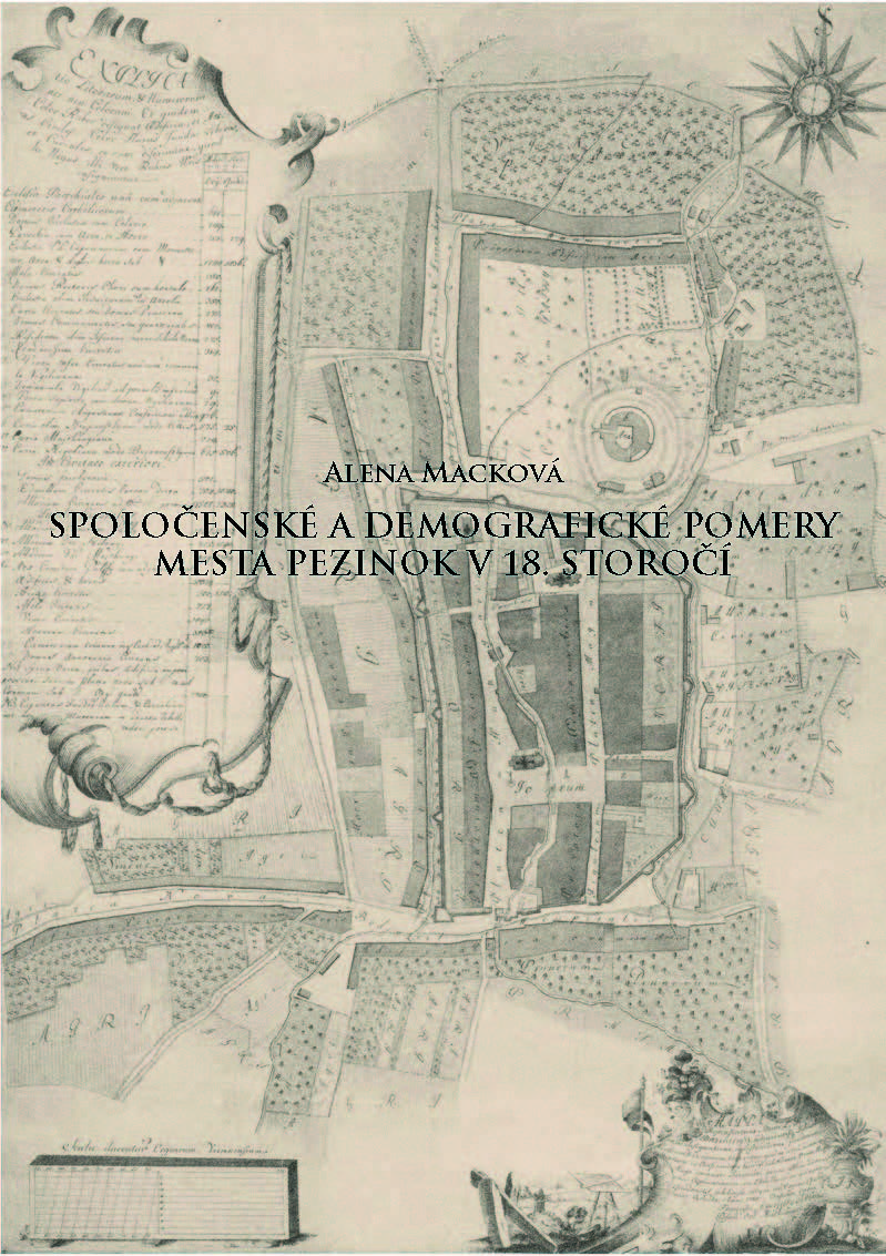 Spoločenské a demografické pomery mesta Pezinok v 18. storočí