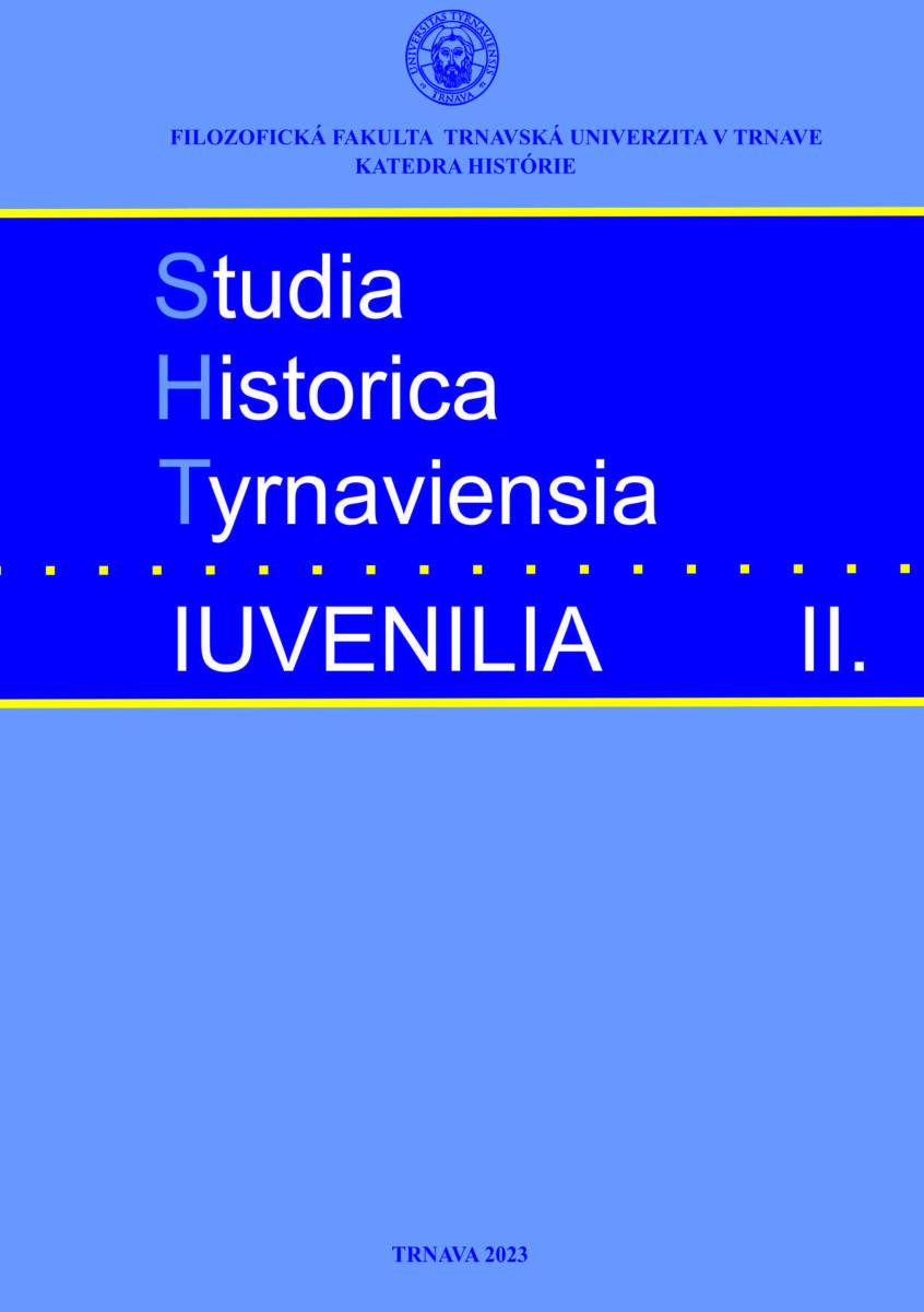 Studia Historica Tyrnaviensia Iuvenilia 2.