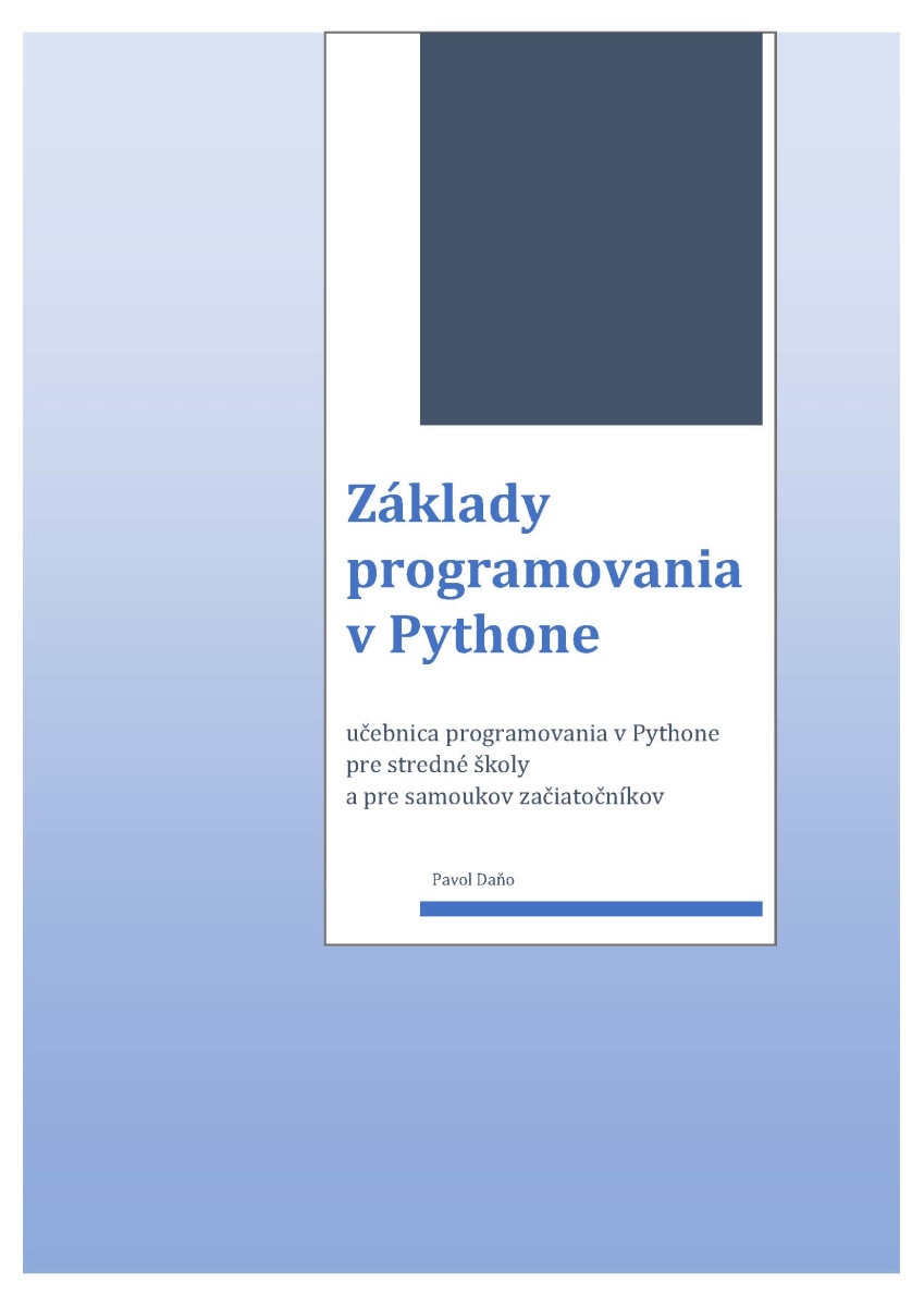 Základy programovania v Pythone