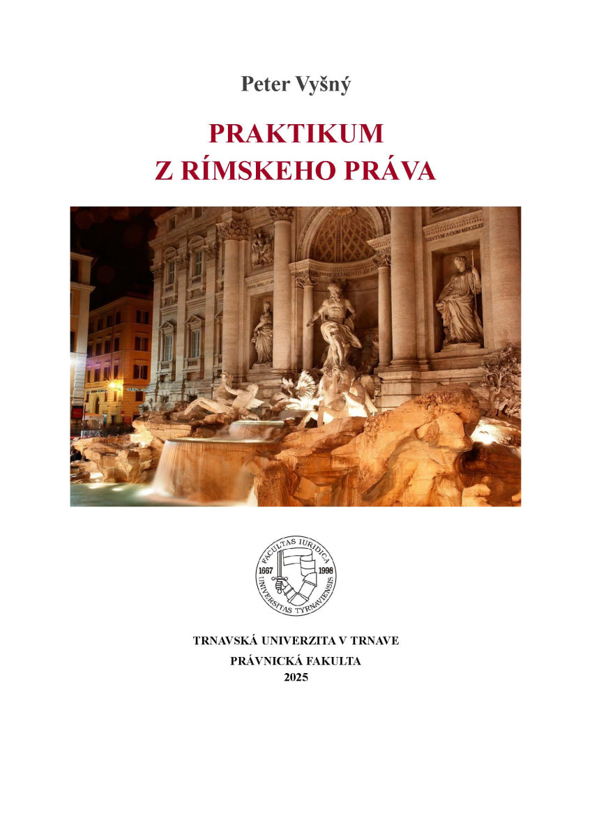 Praktikum z rímskeho práva
