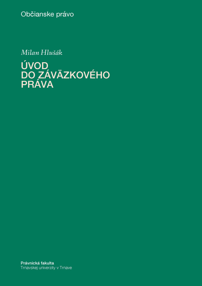 Úvod do záväzkového práva