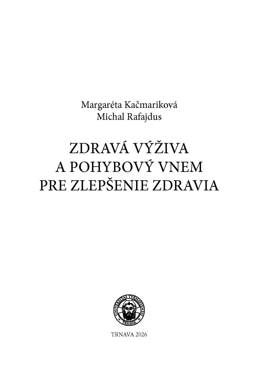 Zdravá výživa a pohybový vnem pre zlepšenie zdravia
