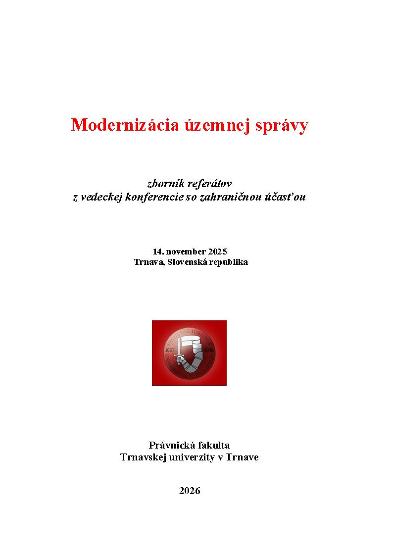 Modernizácia územnej správy