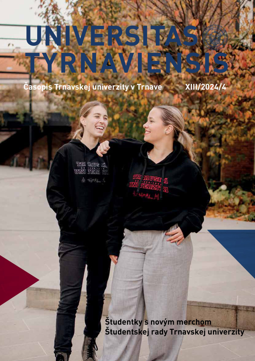 Universitas Tyrnaviensis 4/2024