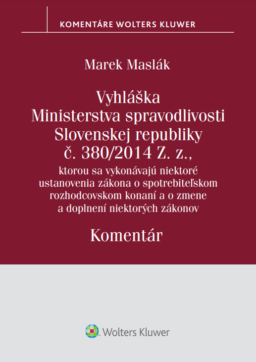Vyhláška Ministerstva spravodlivosti Slovenskej republiky č. 280/2014 Z. z.
