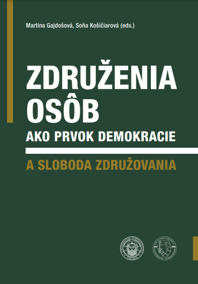 Združenia osôb ako prvok demokracie a sloboda združovania